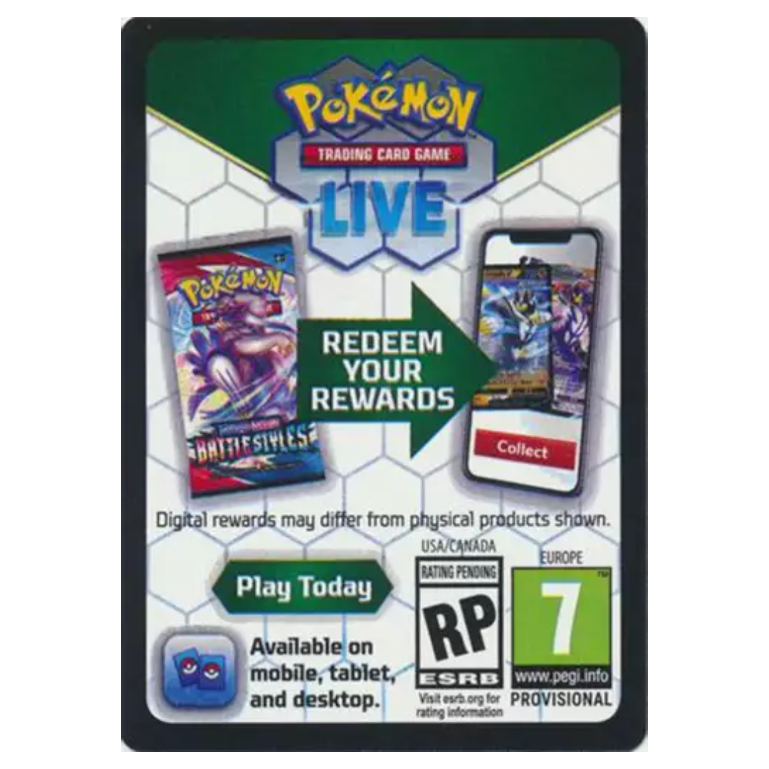 Pokémon Live Code Card - Palded Evolved (Booster)