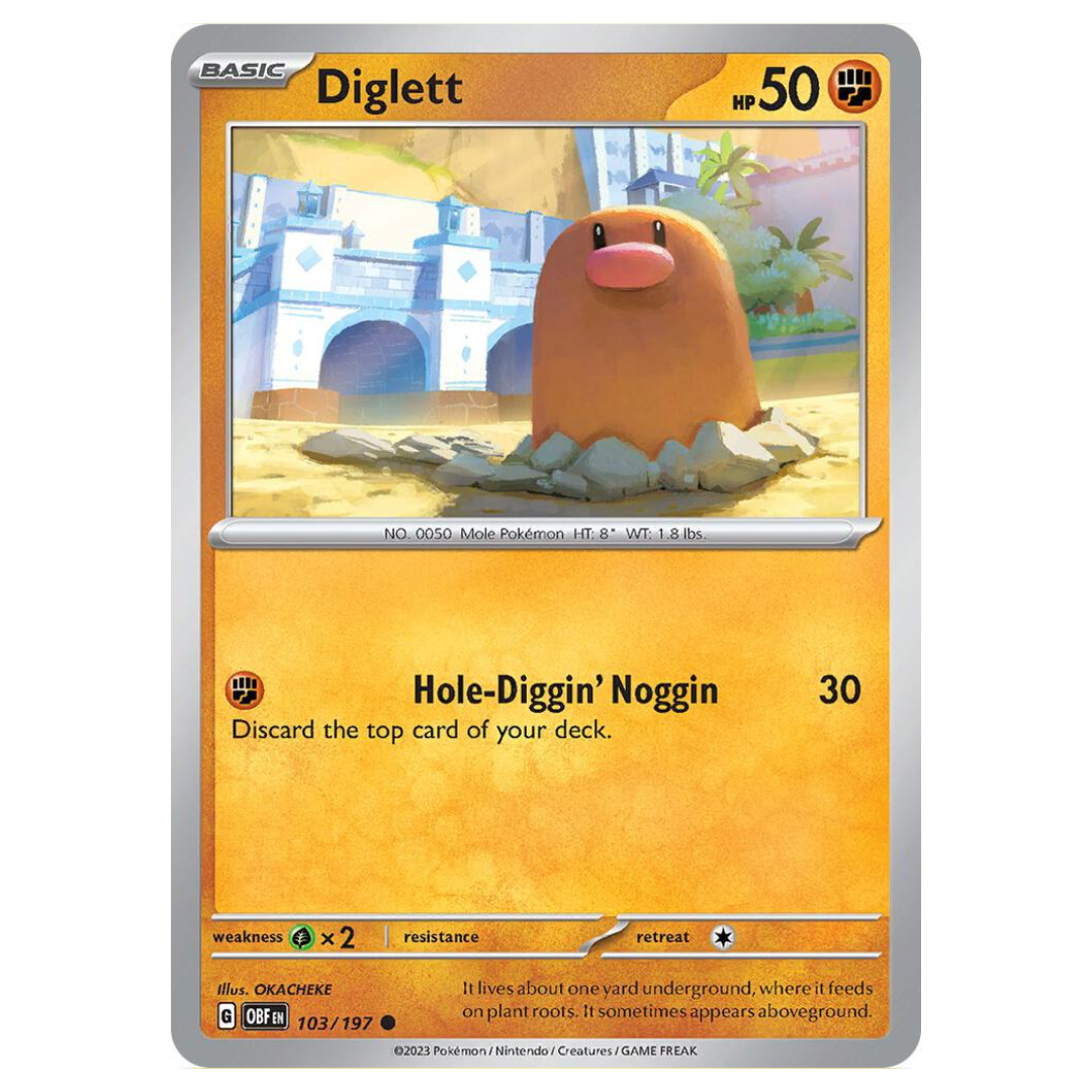 Diglett - 103/197 - Reverse Holo