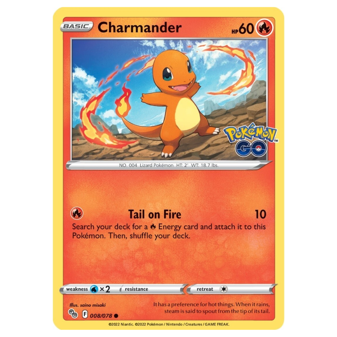 Pokémon Charmander - 008/078 - Reverse Holo