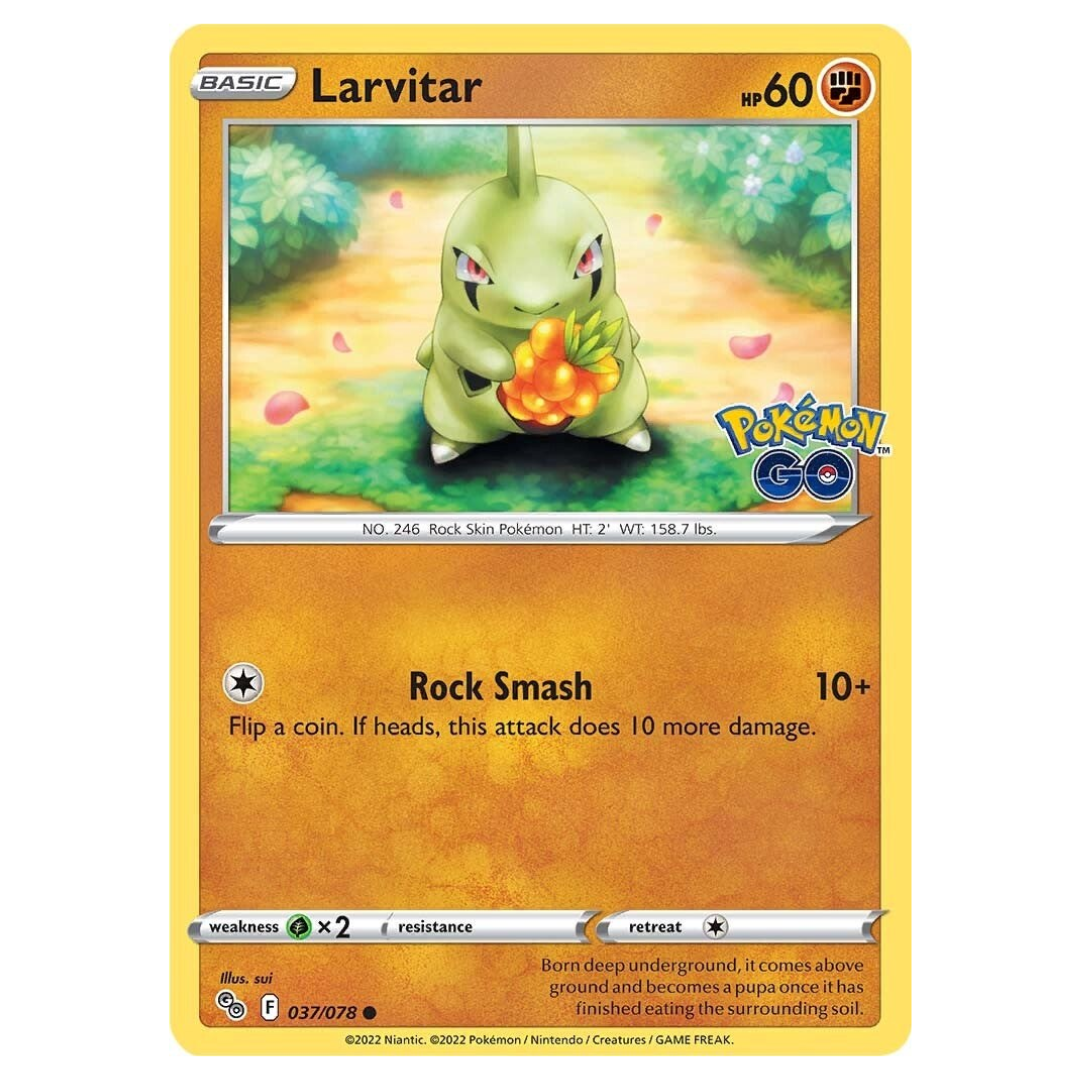Larvitar - 037/078 - Reverse Holo
