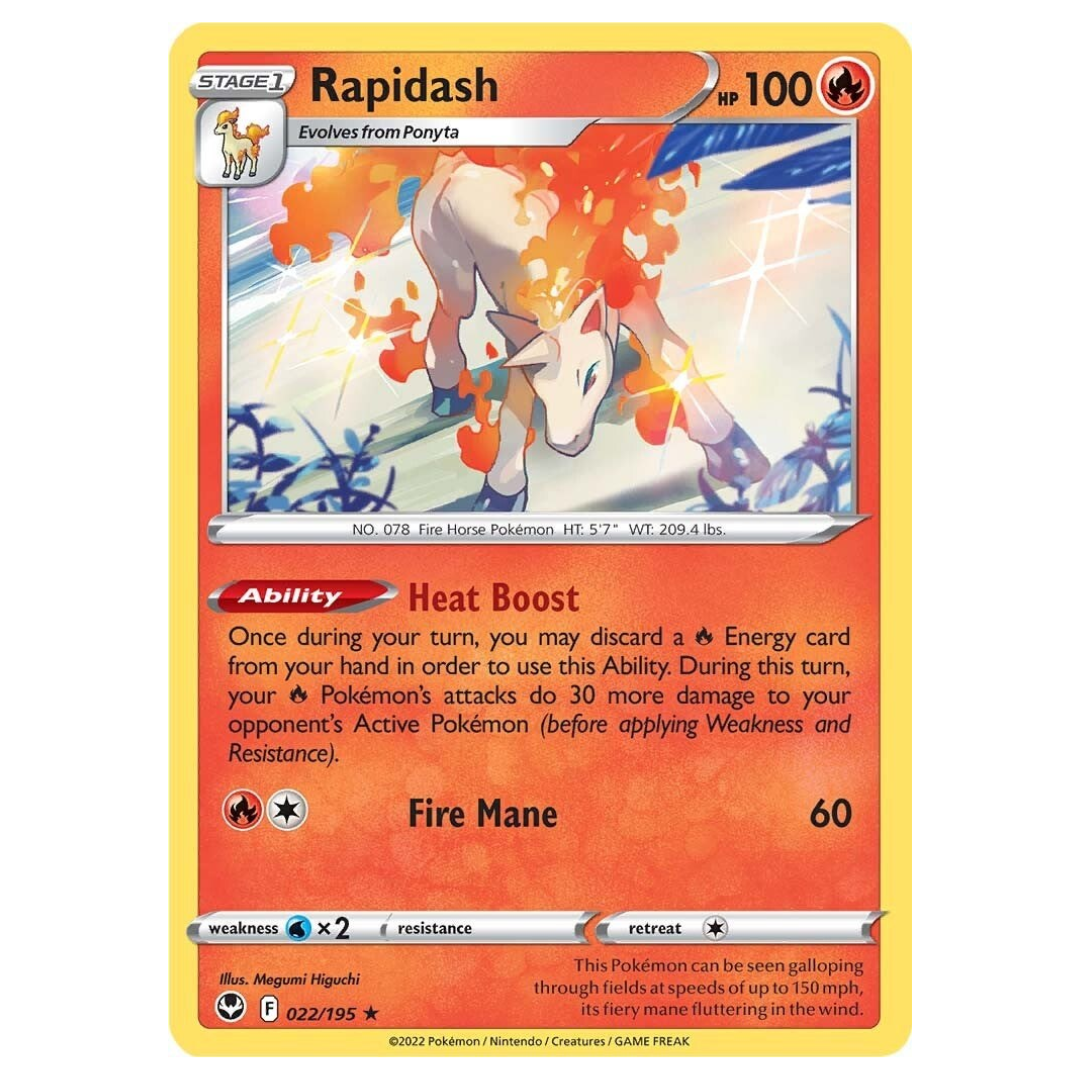 Rapidash - 022/195 - Holo