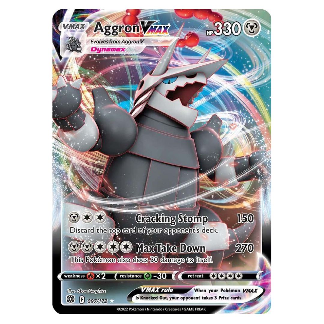 Pokemon TCG Aggron VMAX - 097/172