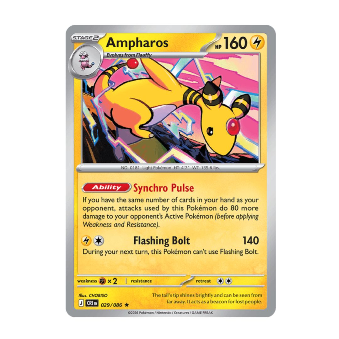 Ampharos - 029/086 - Holo
