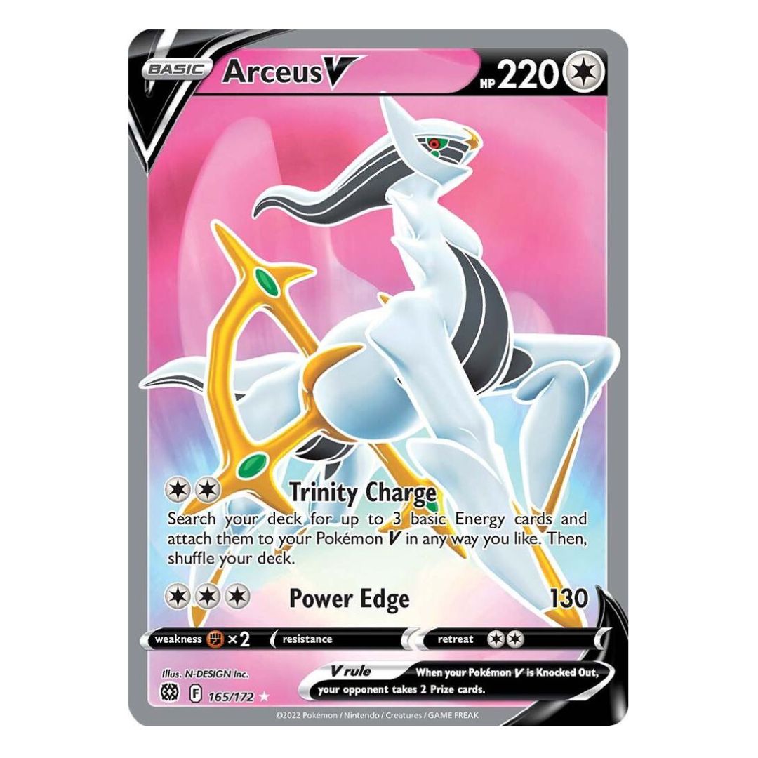Arceus V - 165/172 - Cartas de Pokmon Brilliant Stars POKEJOTTA Arceus V - 165/172 - Cartas de Pokmon Brilliant Stars POKEJOTTA