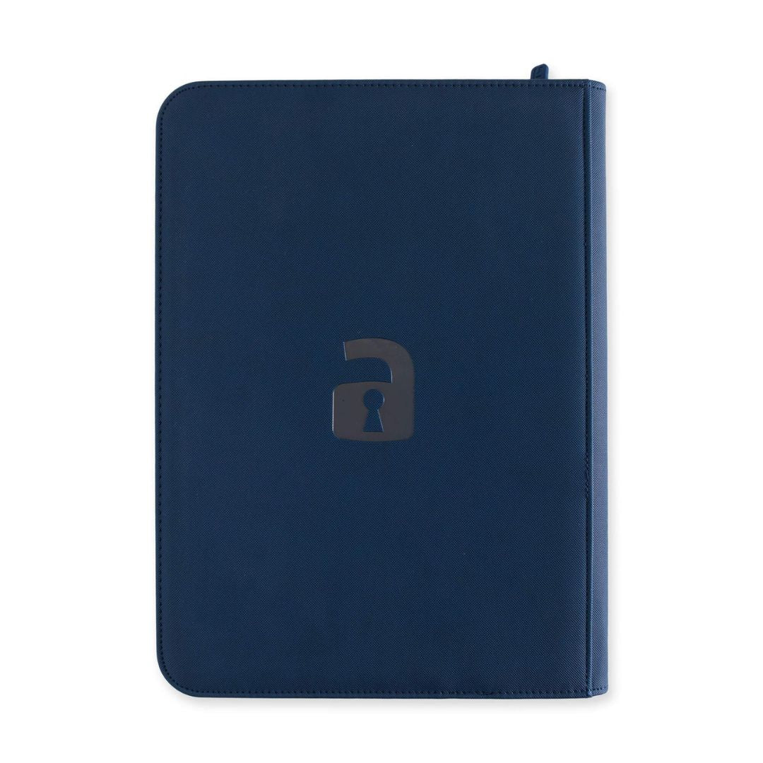 Binder Vault X 16-Pocket XXL Zip Azul Escuro - 1088 Cartas