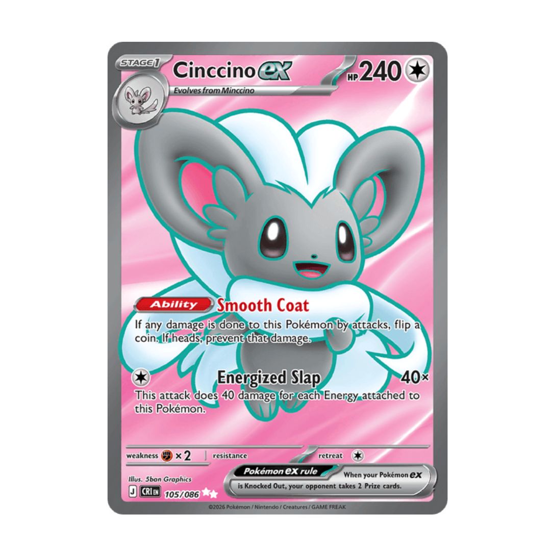 Cinccino ex - 105/086
