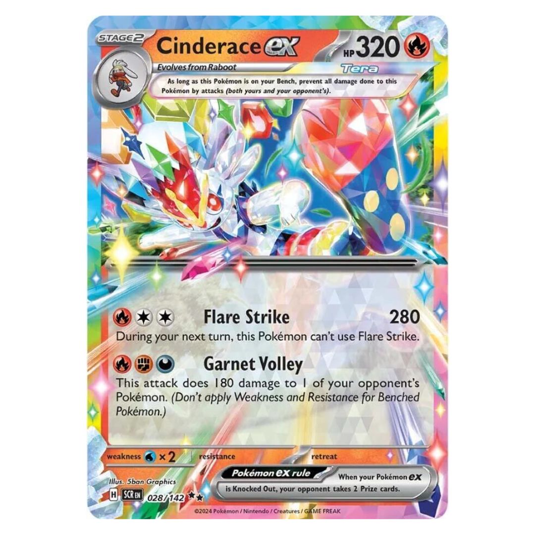 Cinderace ex - 028/142