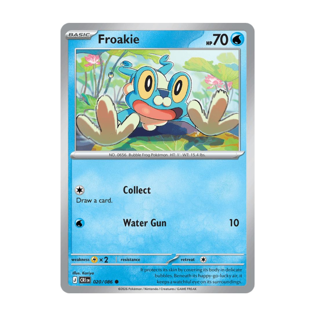 Froakie - 020/086