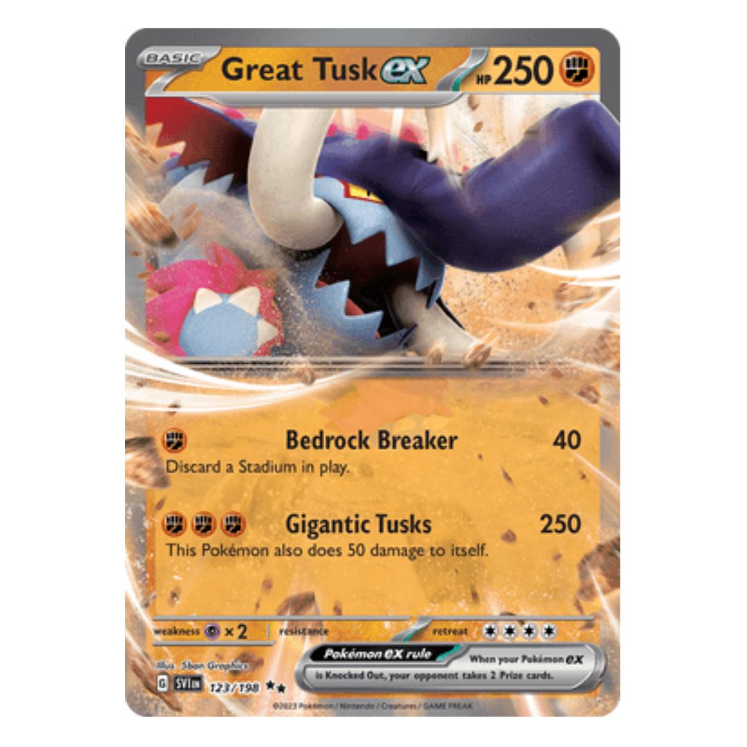 Great Tusk ex - 123/198
