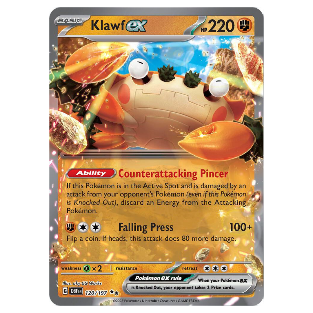 Pokémon TCG Klawf ex - 120/197