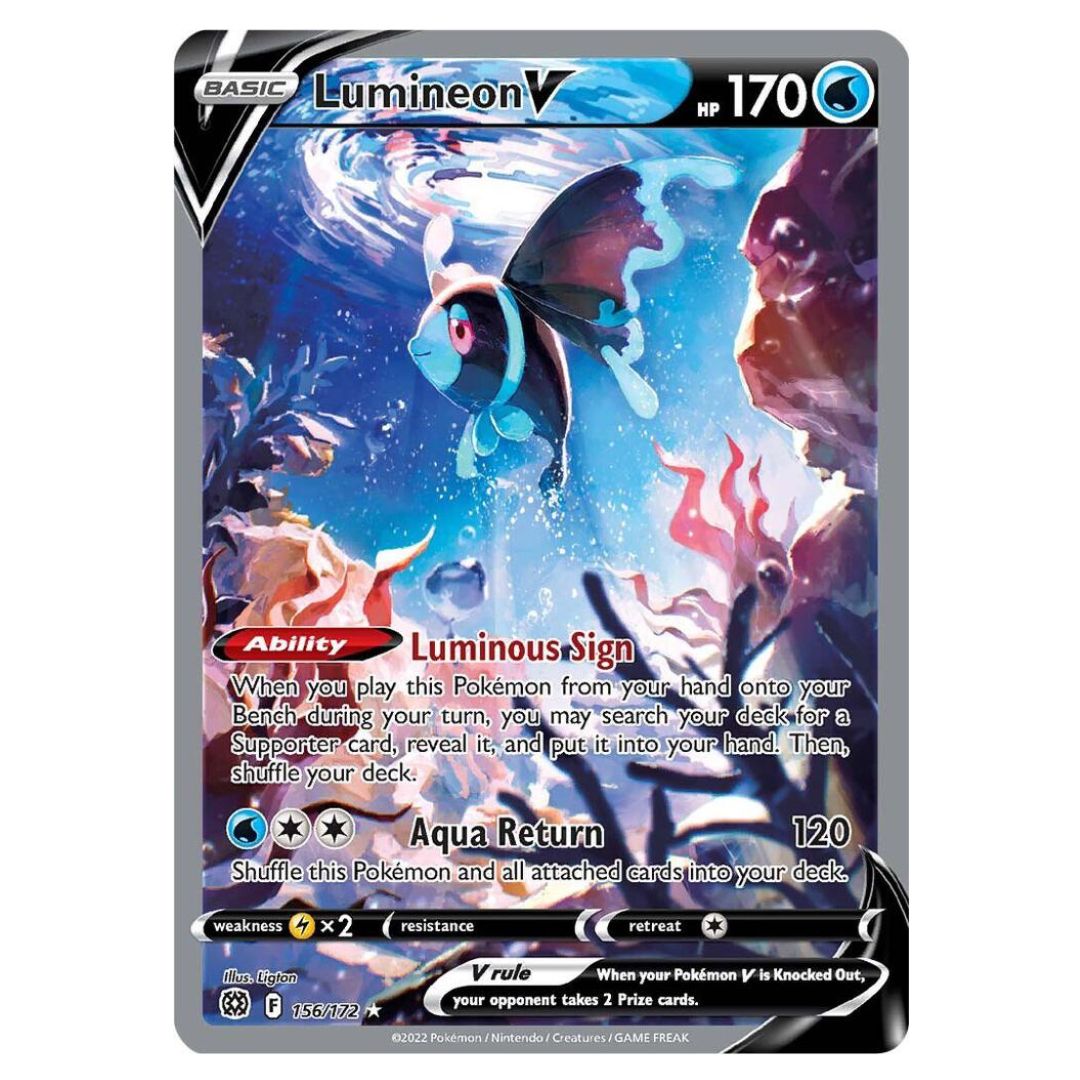 pokemon lumineon card Lumineon - 156/172