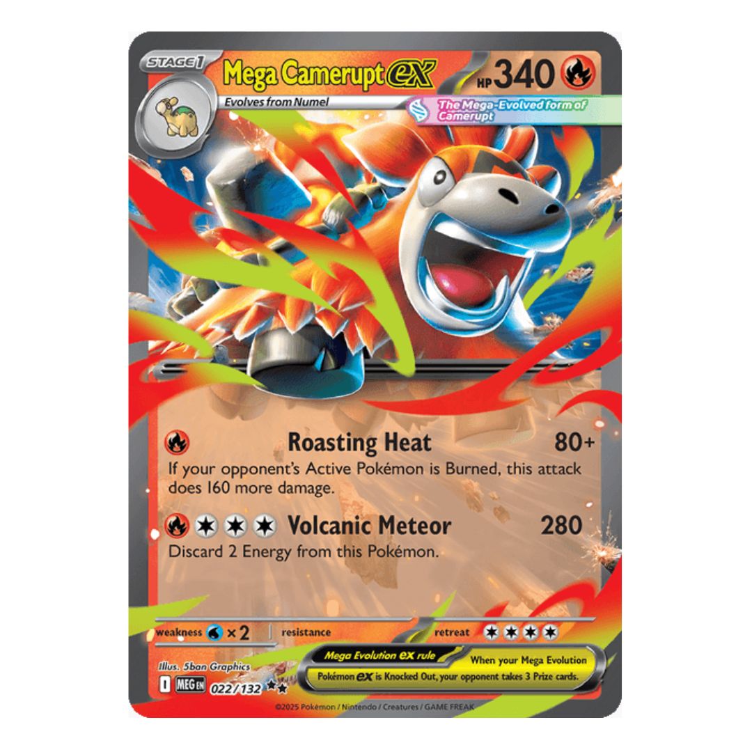 Mega Camerupt ex - 022/132
