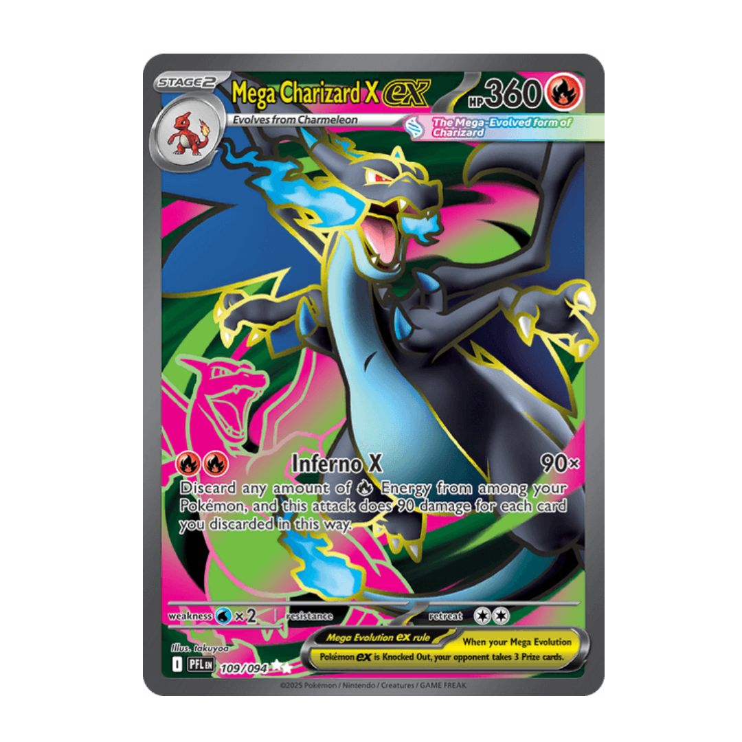 Mega Charizard X ex - 0109/094