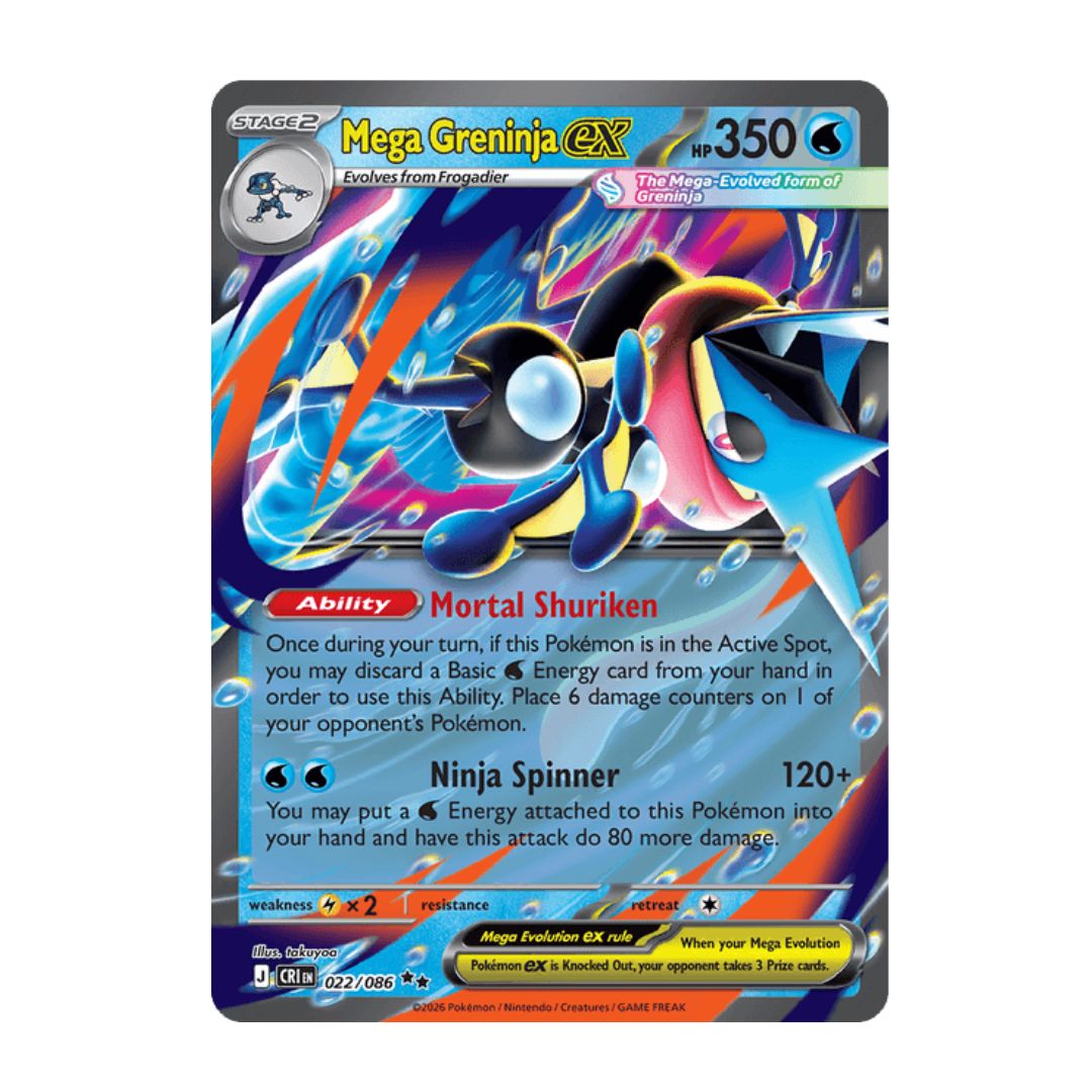 Mega Greninja ex - 022/086
