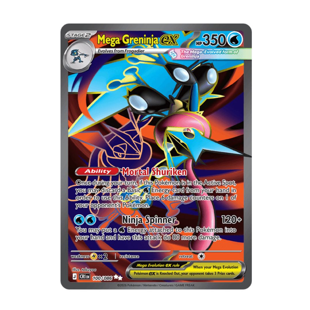 Mega Greninja ex - 100/086