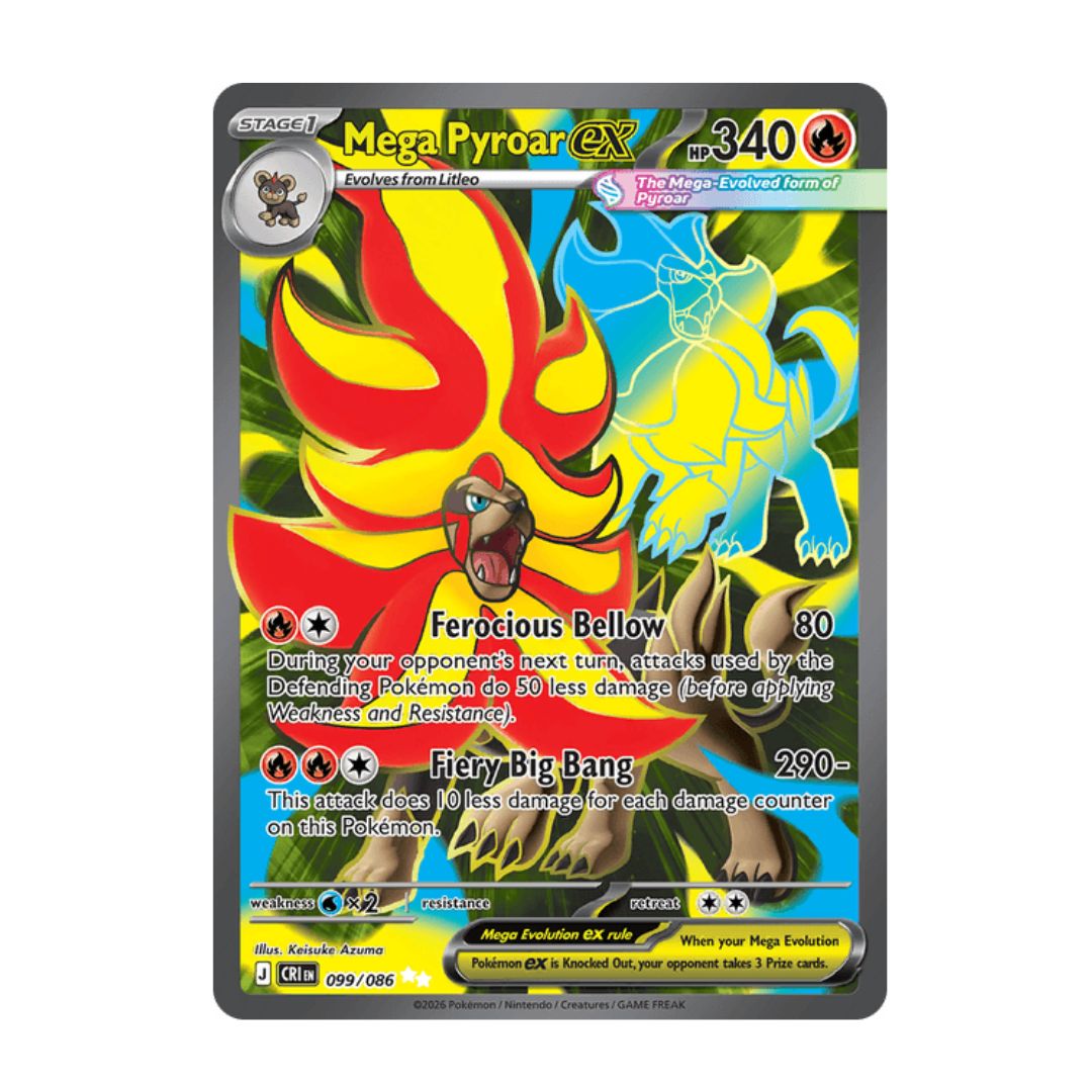 Mega Pyroar ex - 099/086