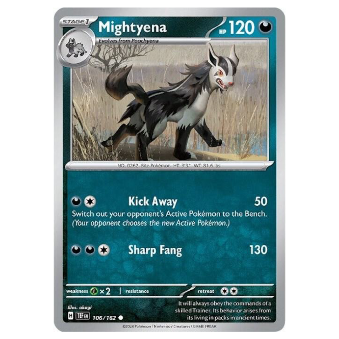 Mightyena - 106/162 - Reverse Holo