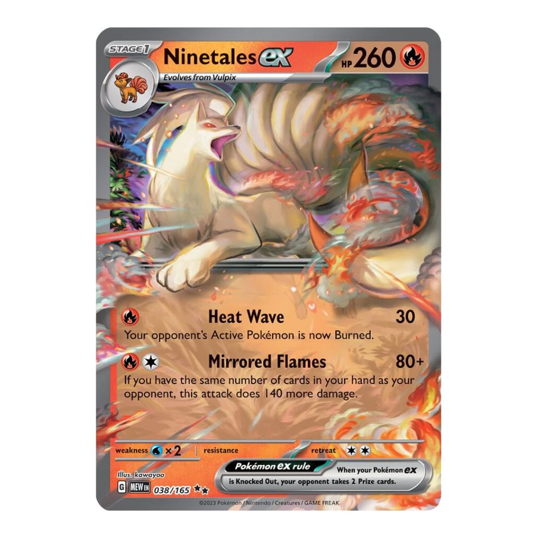 Ninetales ex - 038/165