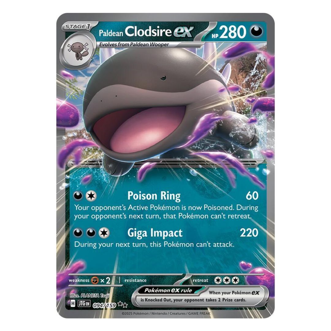 Paldean Clodsire ex - 094/159