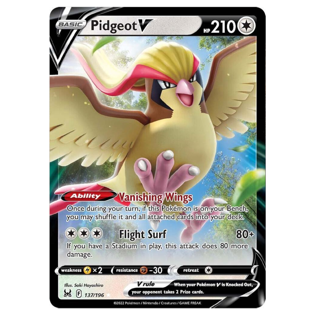 Pidgeot V - 137/196