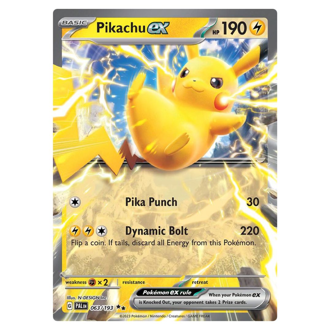 Pikachu ex - 063/193