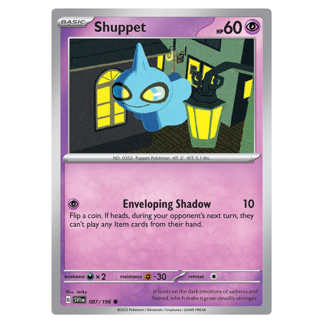 Shuppet - 087/197 - Reverse Holo
