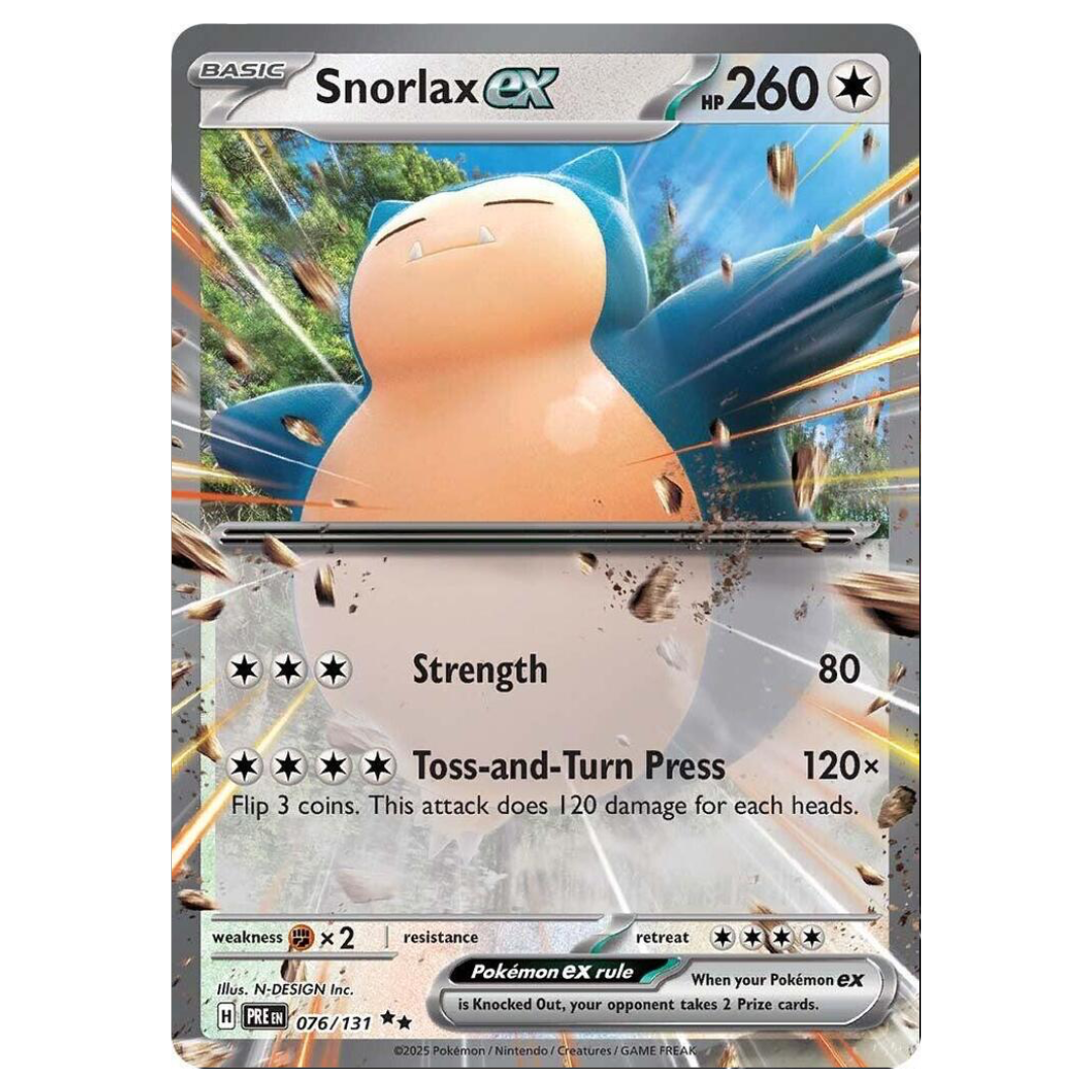 Snorlax ex - 076/131