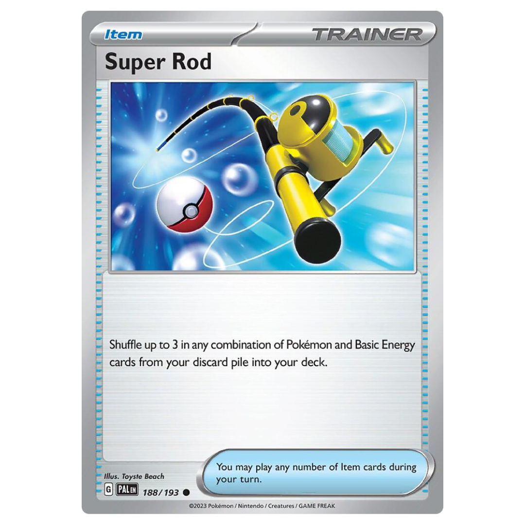 Super Rod - 188/193 - Reverse Holo