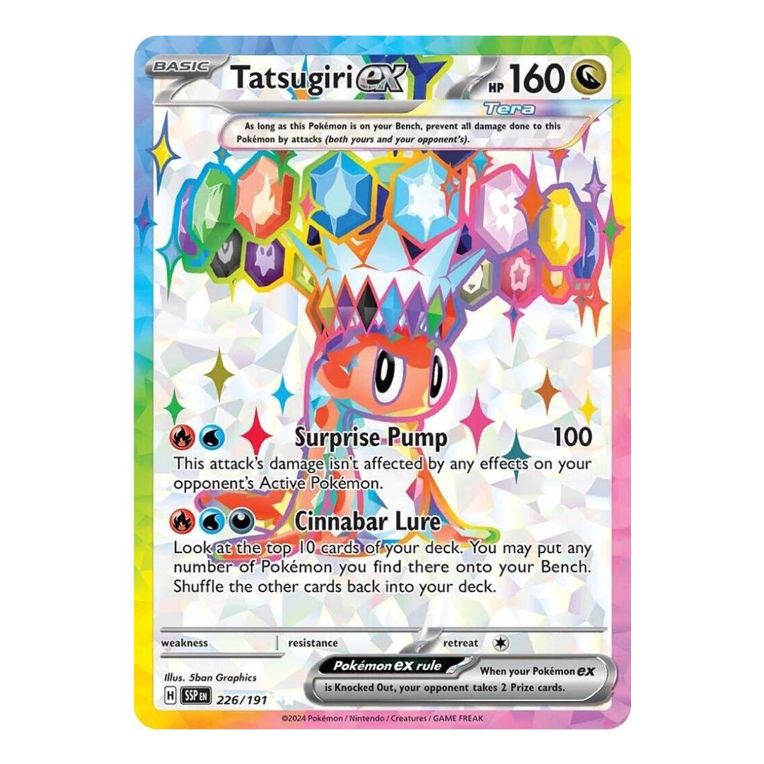 Tatsugiri ex - 226/191 - Cartas Pokmon Surging Sparks POKEJOTTA Tatsugiri ex - 226/191 - Cartas Pokmon Surging Sparks POKEJOTTA