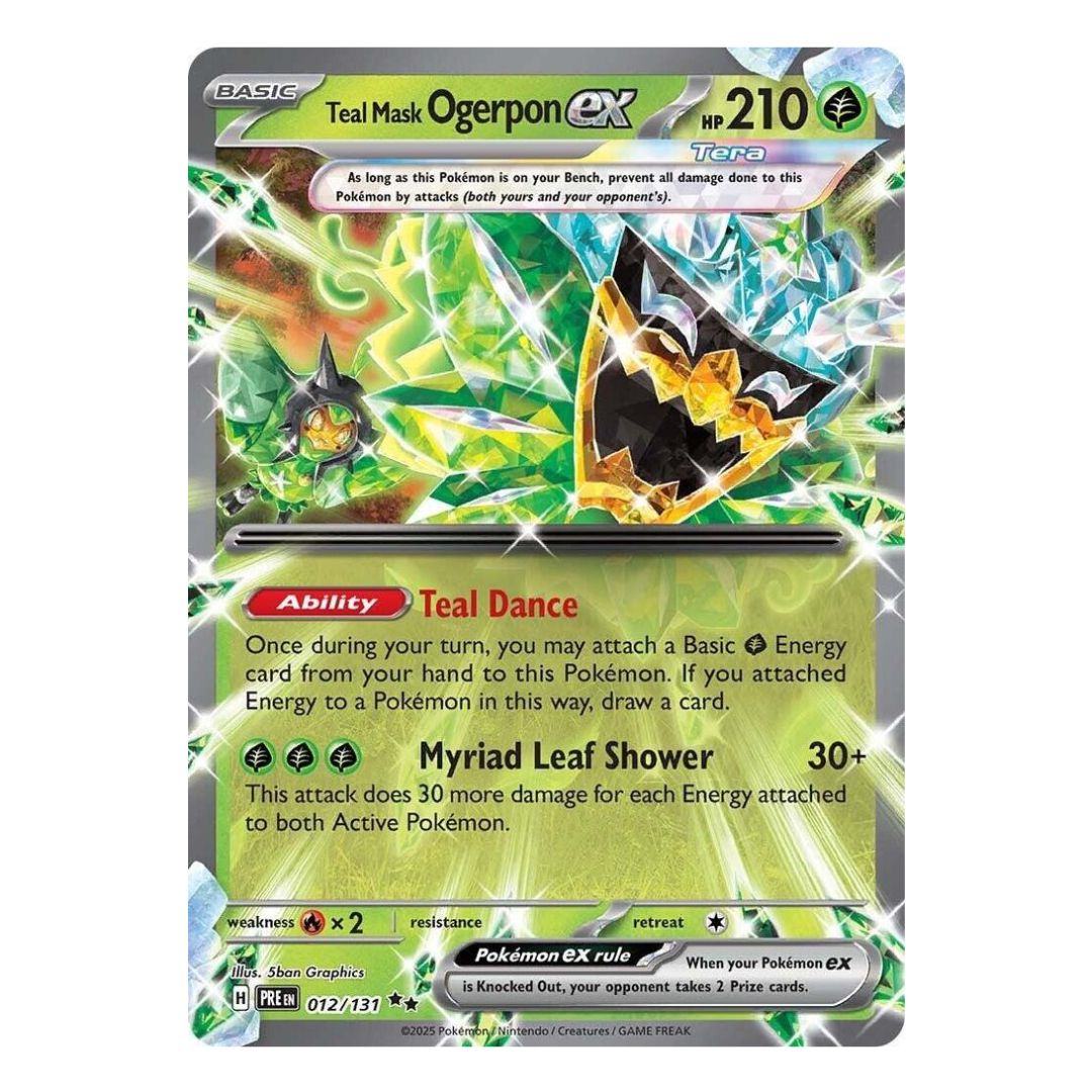 Teal Mask Ogerpon ex - 012/131