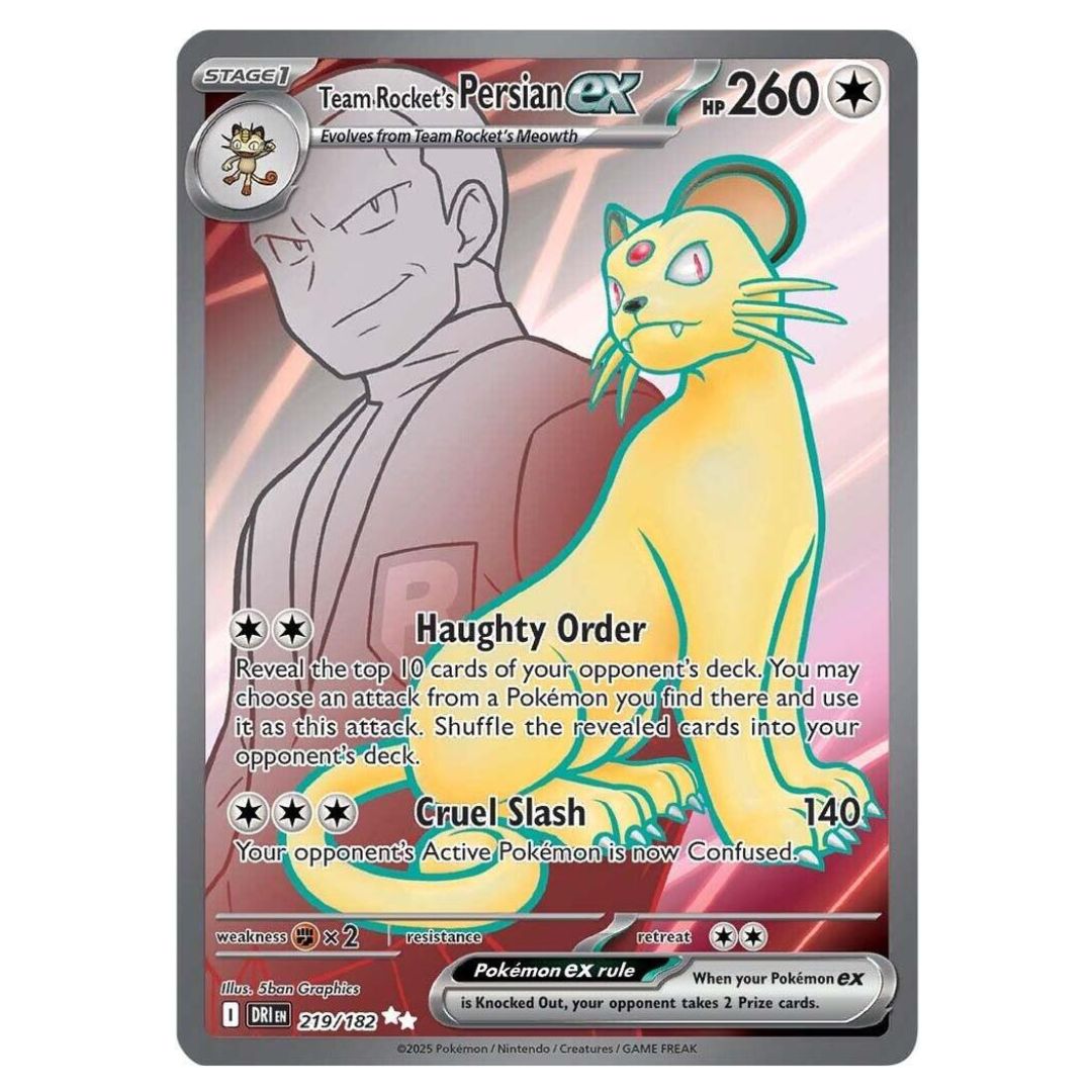 Team Rocket's Persian ex - 219/182