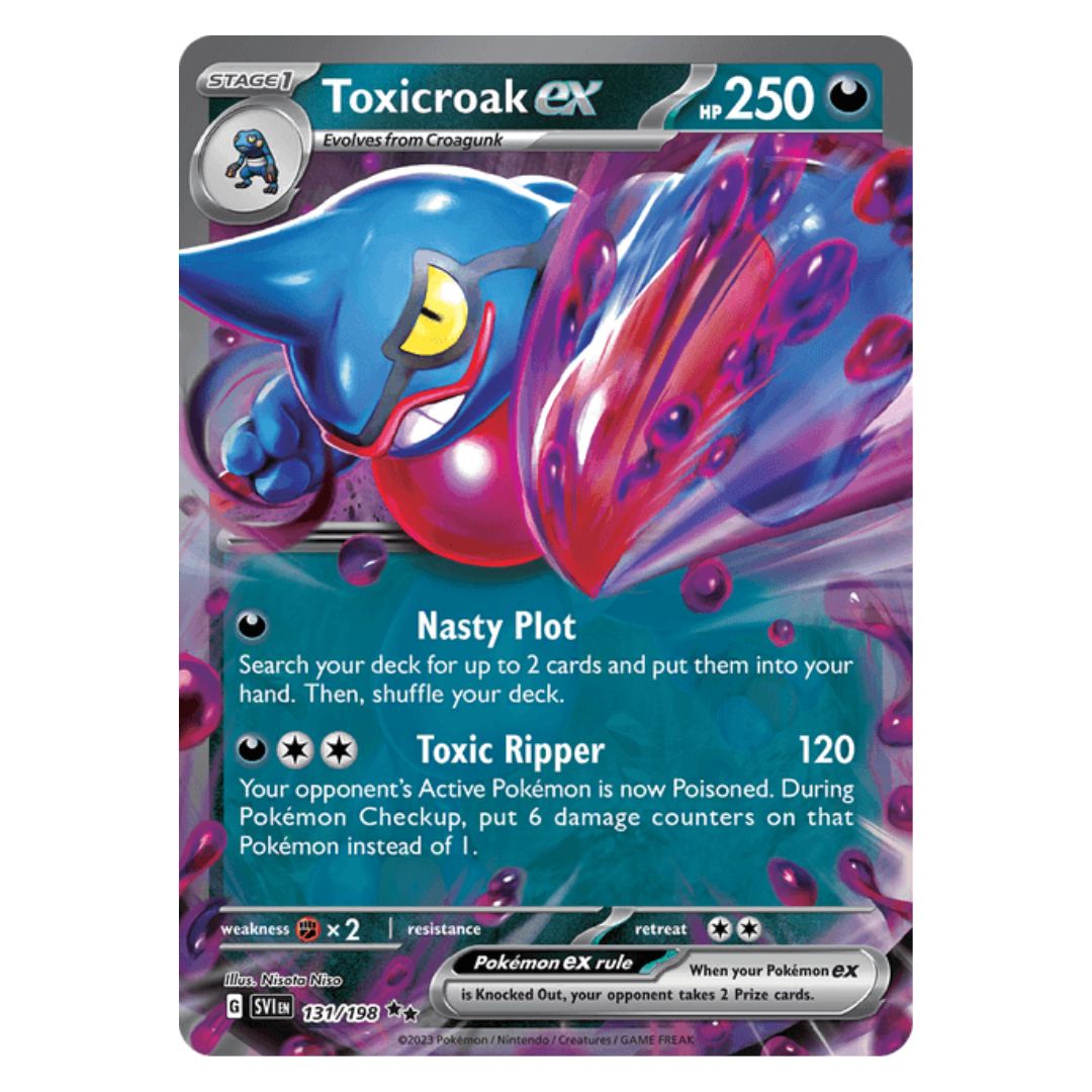 Toxicroak ex - 131/198