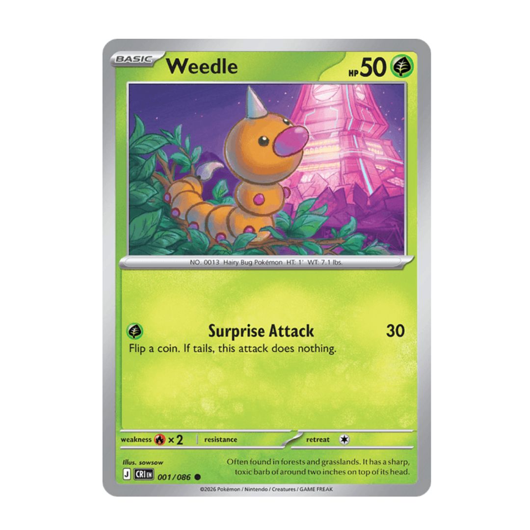 Weedle - 001/086