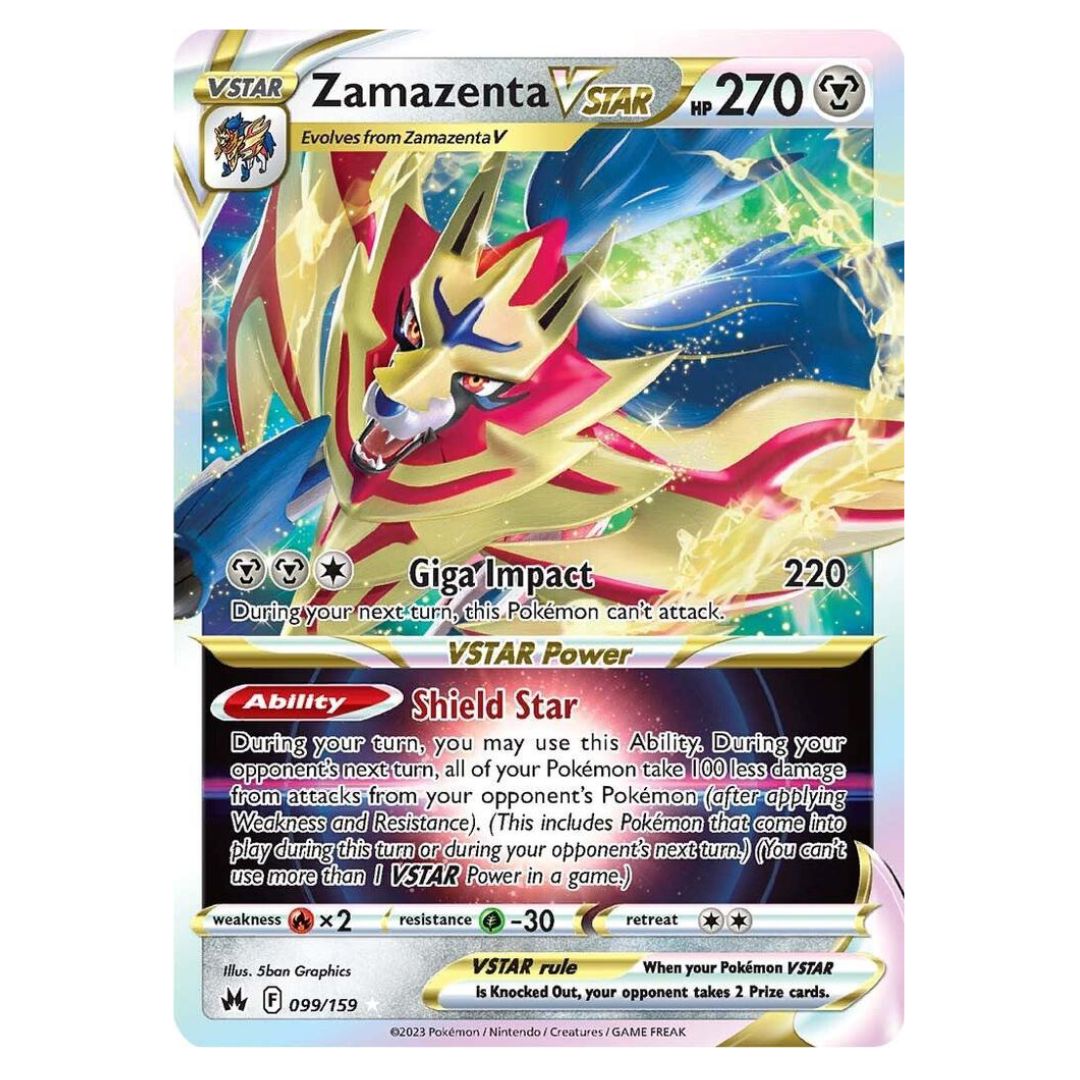 Pokémon TCG Zamazenta VSTAR - 099/159