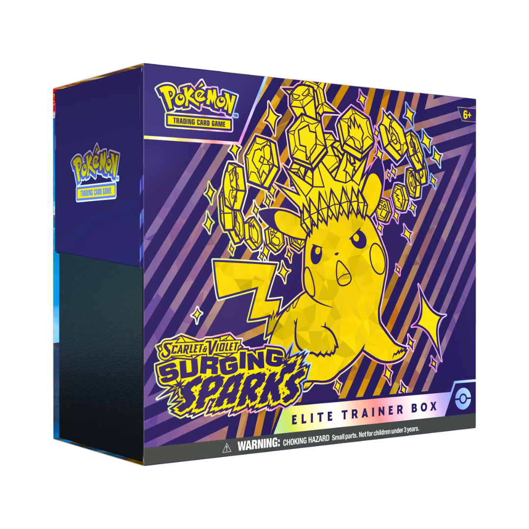 SURGING SPARKS Elite Trainer Box - PRÉ-VENDA