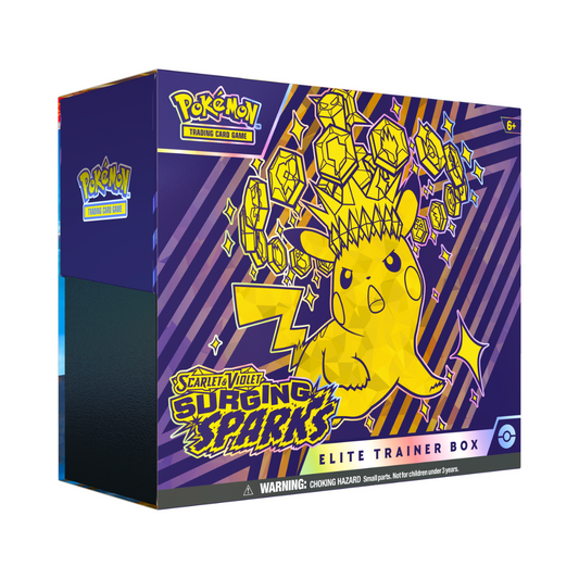 SURGING SPARKS Elite Trainer Box - PRÉ-VENDA