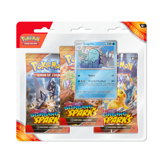 SURGING SPARKS 3-Pack Blister Quagsire - PRÉ-VENDA