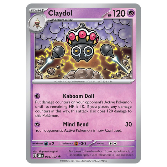 Claydol - 095/197 - Holo