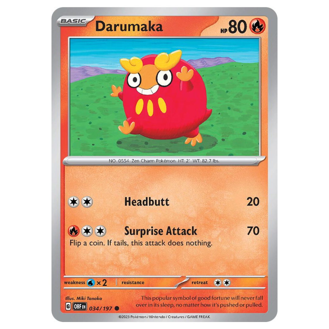 Darumaka - 034/197 - Reverse Holo