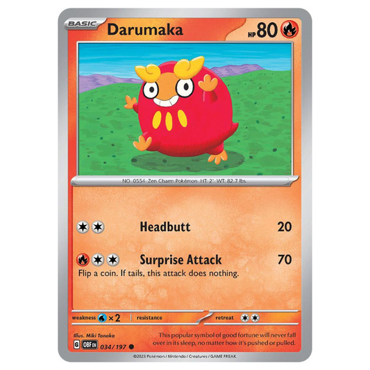 Darumaka - 034/197 - Reverse Holo