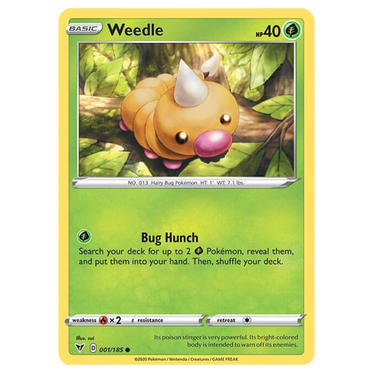 Weedle - 001/185