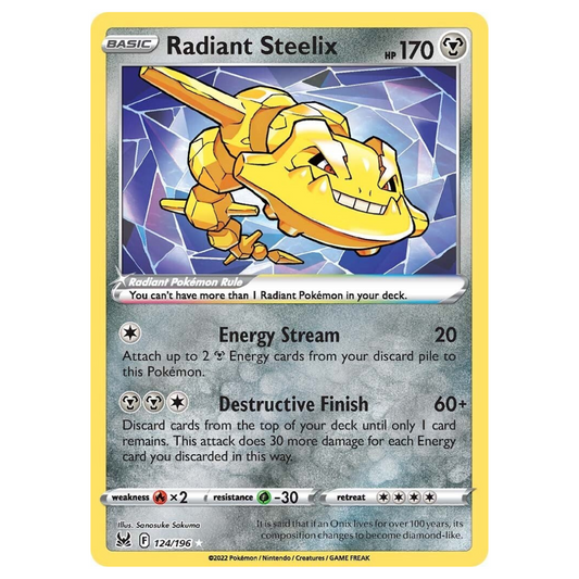 Radiant Steelix - 124/196