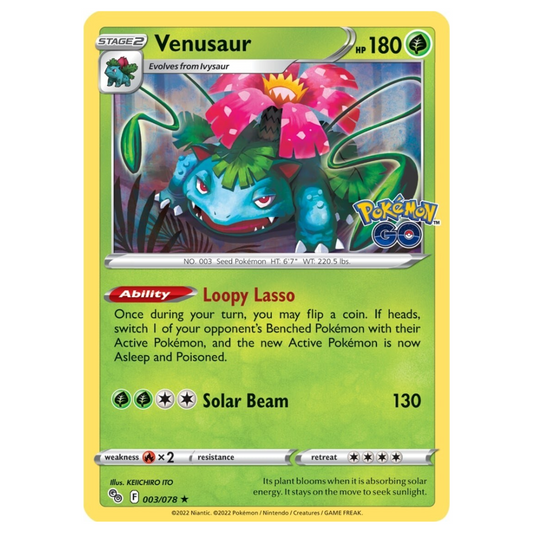 Venusaur - 003/078 - Holo