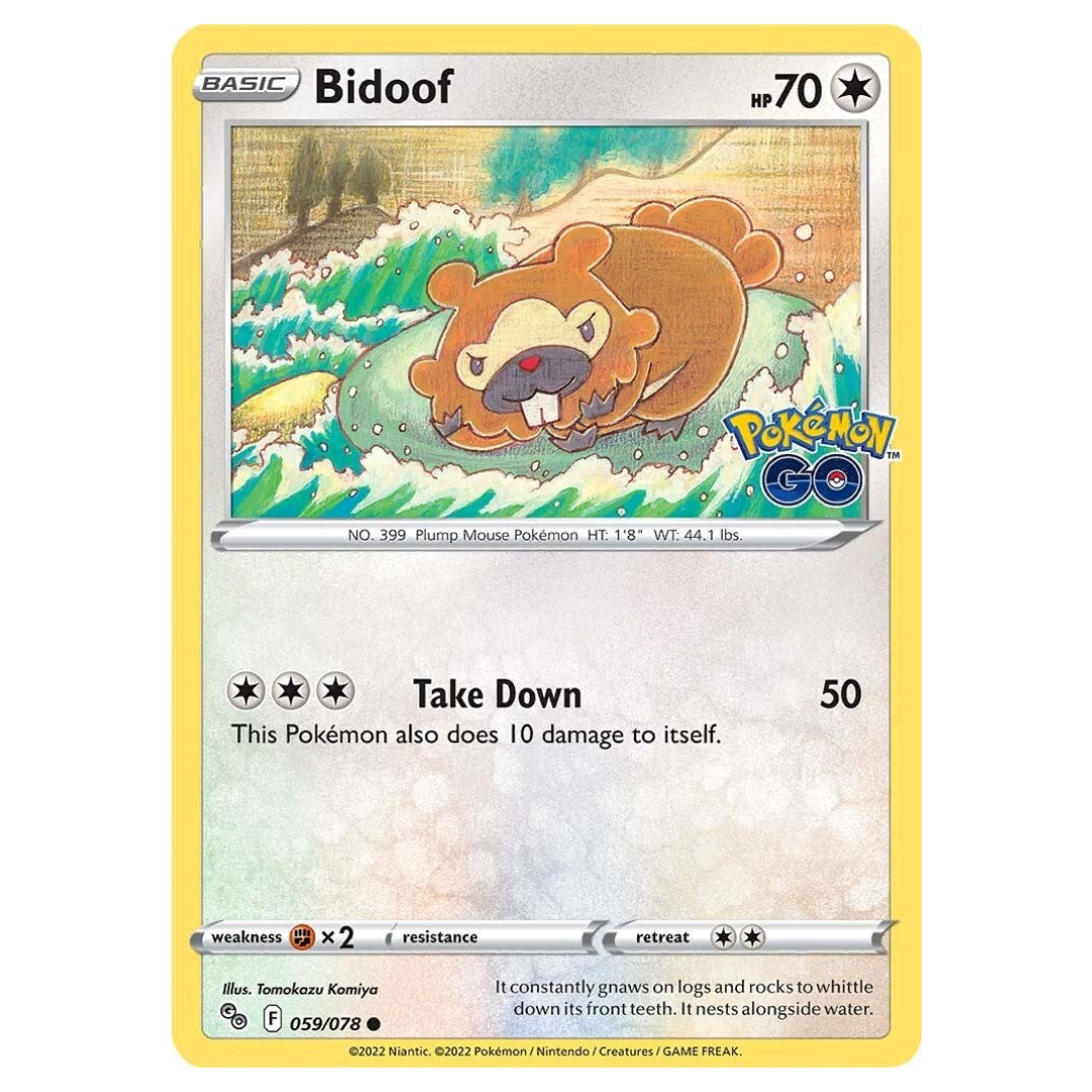 Bidoof - 059/078 - Reverse Holo