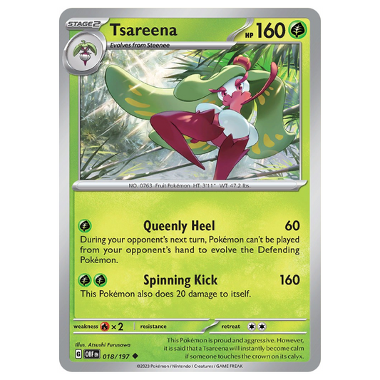 Tsareena - 018/197 - Reverse Holo