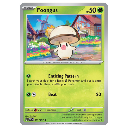 Foongus - 009/197 - Reverse Holo