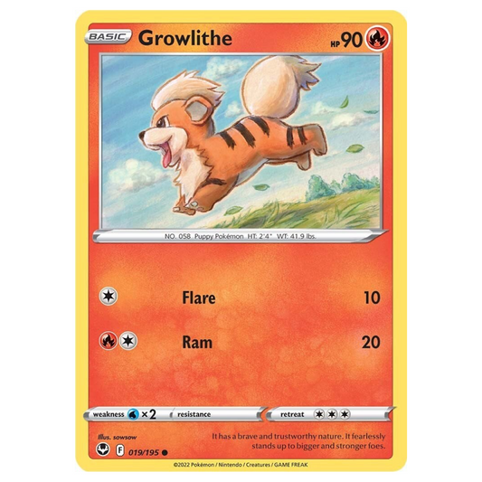 Growlithe - 019/195