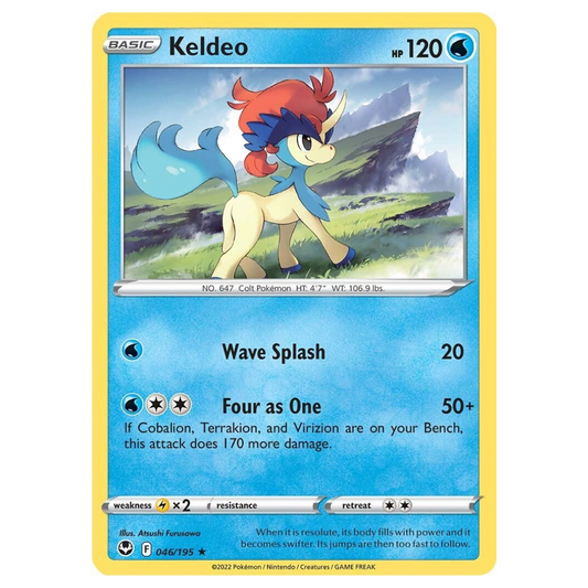 Keldeo - 046/195 - Reverse Holo