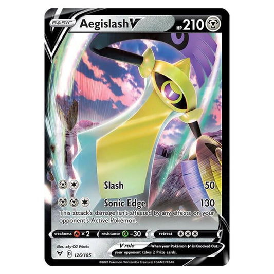 Aegislash V - 126/185