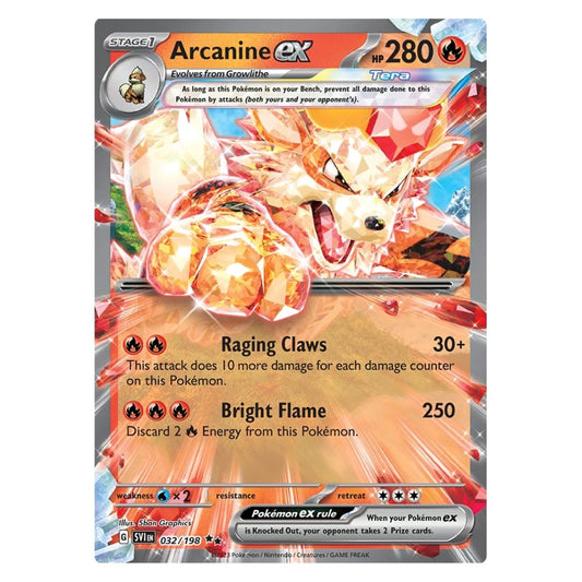 Arcanine ex - 032/198